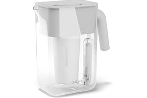 Culligan with ZeroWater Technology 12-Cup Water Filter Pitcher – Includes 5-Stage Advanced Water Filter, IAPMO Certified to R