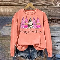 Plus Size Funny Christmas Shirts for Women Long