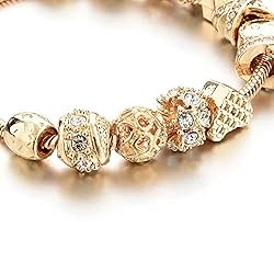 CHOKER Charm Bracelets for Women Gold Plated Snake