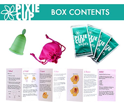 (Extra Large) Ranked 1 for Most Comfortable Menstrual Cup and Better Removal Stem Than All Other Brands - Every Cup Purchased One is Given to a Woman in Need!