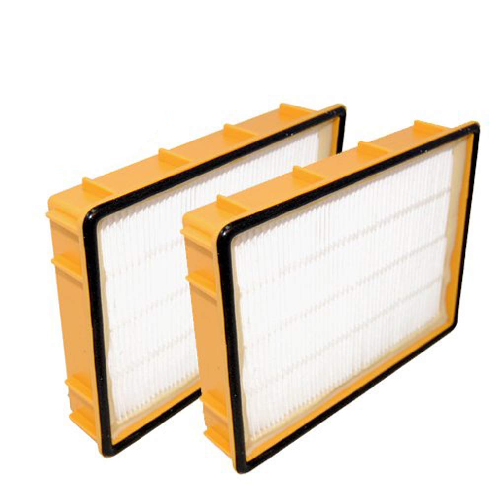 HQRP2-Pack HEPA Filter H13 compatible with Eureka HF-2 HF2 61111 67802A fits Ultra Boss SmartVac 4870 4880 Series Upright Vacuum Cleaners