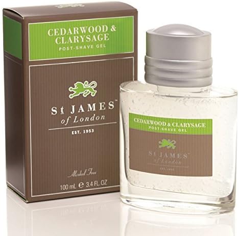 St James of London Cedar wood &amp; Clarysage Post Shave Gel by St James of London