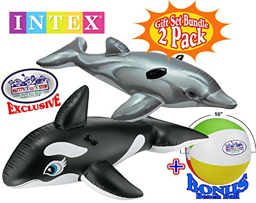 Intex Inflatable Pool Floats Dolphin Ride-On (79