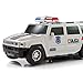 KIDSTHRILL Bump and Go Super Police Car SUV with Lights and Sirens – Spins 360 Degrees - Big Model Vehicle - Changes Direction On Contact - Best for Kids Age 3 and Up.