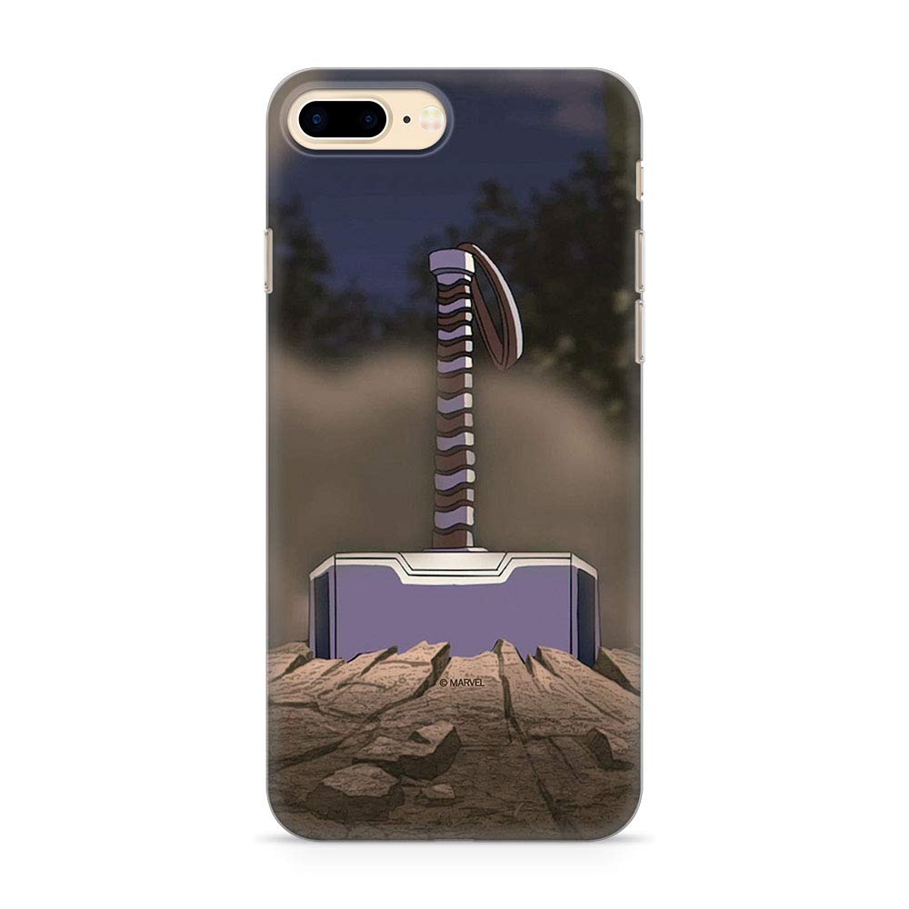 ERT GROUP mobile phone case for Apple Iphone 7 PLUS/ 8 PLUS original and officially Licensed Marvel pattern Thor 002 optimally adapted to the shape of the mobile phone, case made of TPU