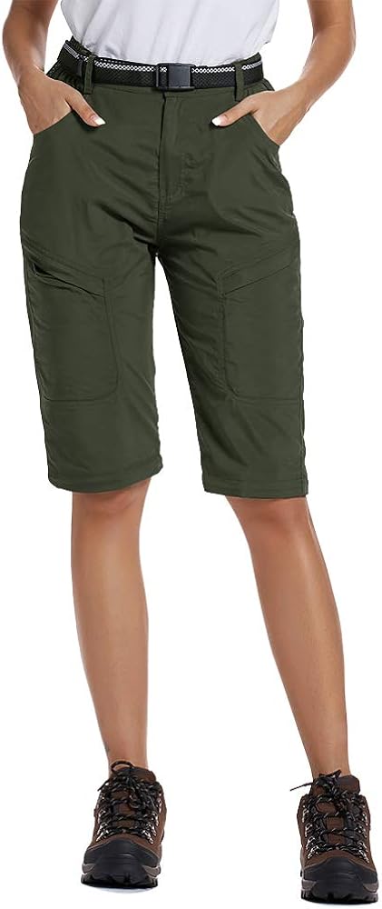 Jessie Kidden Women's Convertible Hiking Pants Quick Dry Stretch Outdoor Fishing Safari Travel Camping: Clothing
