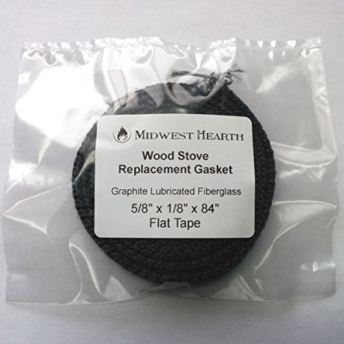 Midwest Hearth Wood Stove Replacement Gasket for Woodburning Stoves