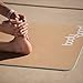 BodyGood Cork Yoga Mat – Non Slip Exercise and Pilates Mat Naturally Repels Germs, Sweat and Odors. Convenient and Lightweight! Take It to Every Workout with the Included Carrying Strap. (black)
