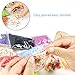 PP OPOUNT 19 Pack Colorful Foam Balls for Slimes 0.08-0.35 Inch with Tools and Fruit Slice for Slimes Making Art DIY Craft(Not Contain Slimes)