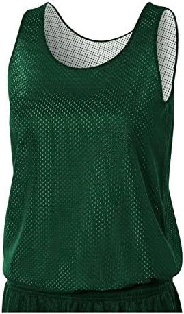 Hunter/White Ladies 2X Women's Reversible Mesh Tank (Blank) Uniform Jersey Top