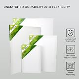 H&S Set of 4 Artist Blank Canvas Boards 20x30 to 50x60 cm A1 A2 view 3