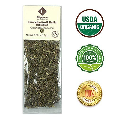 Organic Sicilian Fennel Seeds | USDA Organic Certified | Italian Fennel seed | High Mountain Organic Certified Fennel | Amazing Fennel Tea