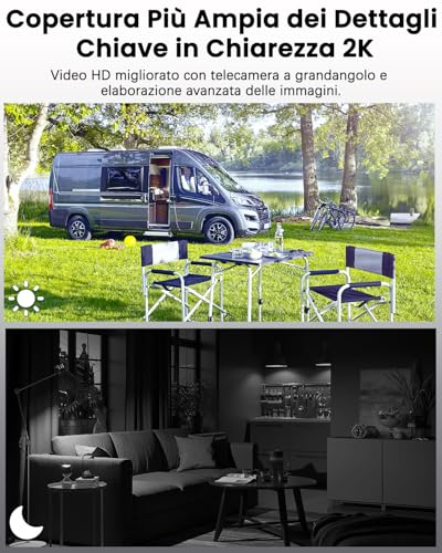 UCOCARE SIM Camera, 2K Mini Camera without WiFi with 4G SIM Indoor/Outdoor, 5200mAh Battery, AI Motion Detection, 160° Vision, Night Vision