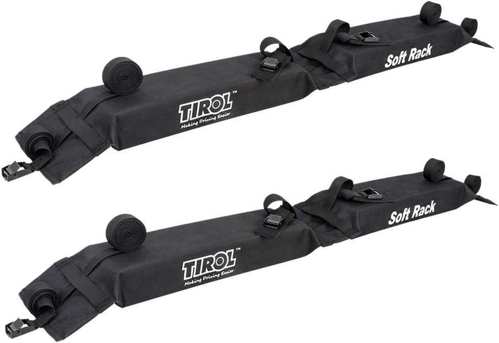 portapacchi per kayak da tetto per jeep