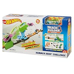 Hot Wheels Track Builder Hammer Drop Challenge