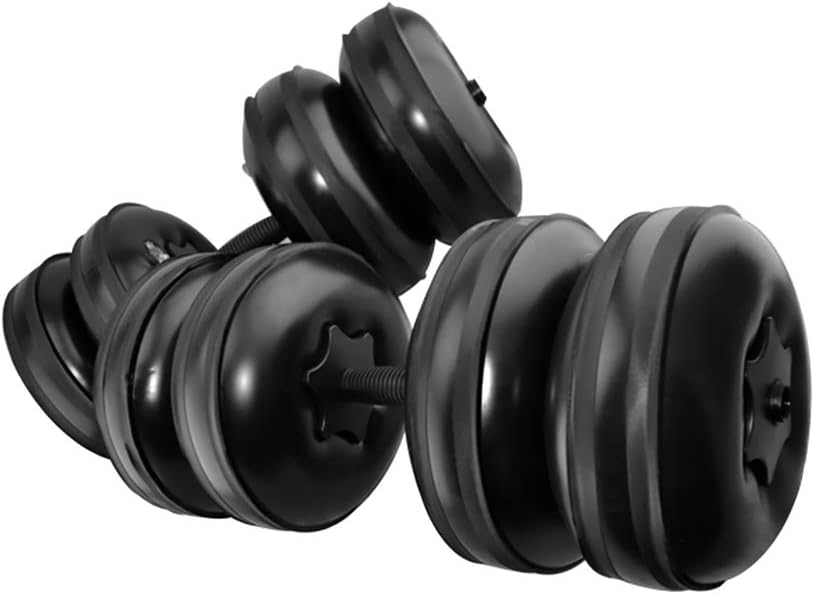 voloki Adjustable Dumbbells for Men and Women, Water Filled Dumbbells Weight Up to 20Kg, Portable Workout Equipment for Body Building Arm Muscle Strength Training