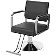 ZAWAYINE Barber Chair Salon Chair for Hair Stylist Hair Chair for Barbershop 360° Swivel Salon Styling Spa Beauty Salon Equipment Beauty for Women Man Barbershop Home Max Load Weight 440 Lbs