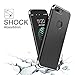 TORRAS iPhone 8 Plus Case, iPhone 7 Plus Case, [Lock Series] Ultra Thin Slim Hrad Plastic Case Cover with Electorplate Bumper for Apple iPhone 7 Plus/8 Plus-Black