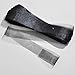 2 inch Wide Soft Polyester Black Horsehair Braid, Selling Per Roll/ 50 Yards