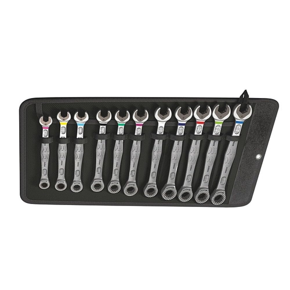 WERA 05020013001 Juego de llaves combinadas Joker, 11 piezas