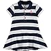 Wan-A-Beez Baby Girls Pique Polo Dress Set (24 Months, Navy Nautical)