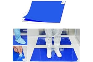 SOPLY 24x36"Cleanroom Usage Dust Remover Adhesive Regular Sticky Tacky Mats (10 pads of 30 sheets)