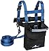 Lucky Bums Kids Ski Backpack Harness Trainer, Leash, Grip 'N Guide Handle, Navy