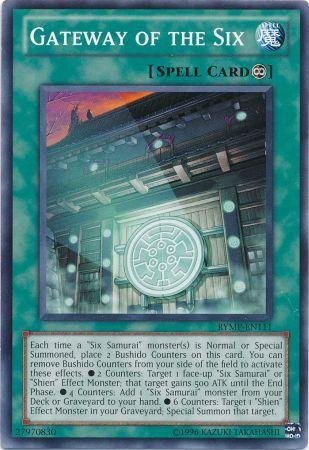 Yu-Gi-Oh! - Gateway of the Six (RYMP-EN111) - Ra Yellow Mega-Pack - Unlimited Edition - Common