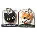 Field Point Key Cover/Key Caps/Key Holder/Keycaps - Cute Animal Pet Faces (Shiba)