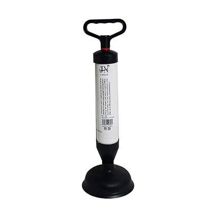 Muren drain cleaner cum plunger-black