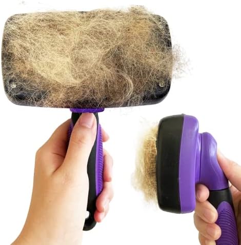 2-in-1 Pet Self-Detangling & Grooming Comb - Professional Deshedding ...