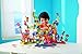 HearthSong Under The Sea Connectagons 210 Piece Wooden 3D Interlocking Toys Building Play Set