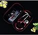 Stethoscope Case 3M Littmann Classic III Stethoscope Accessories -Extra Room Taylor Percussion Reflex Hammer Reusable LED Penlight (Black+Red)