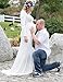 Saslax Maternity Elegant Fitted Maternity Gown Long Sleeve Slim Fit Maxi Photography Dress Off White L