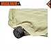 KingCamp Camping Mattress Backpacking Sleeping Pad Self Inflating Sleeping Pad with 2 Pillows for Hiking Camping Gear Double Beige