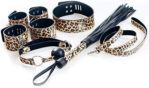 Leopard Toy Suit 5 PCS Leather Kit Special Bundled Binding Set New Yoga Plush Leather Set