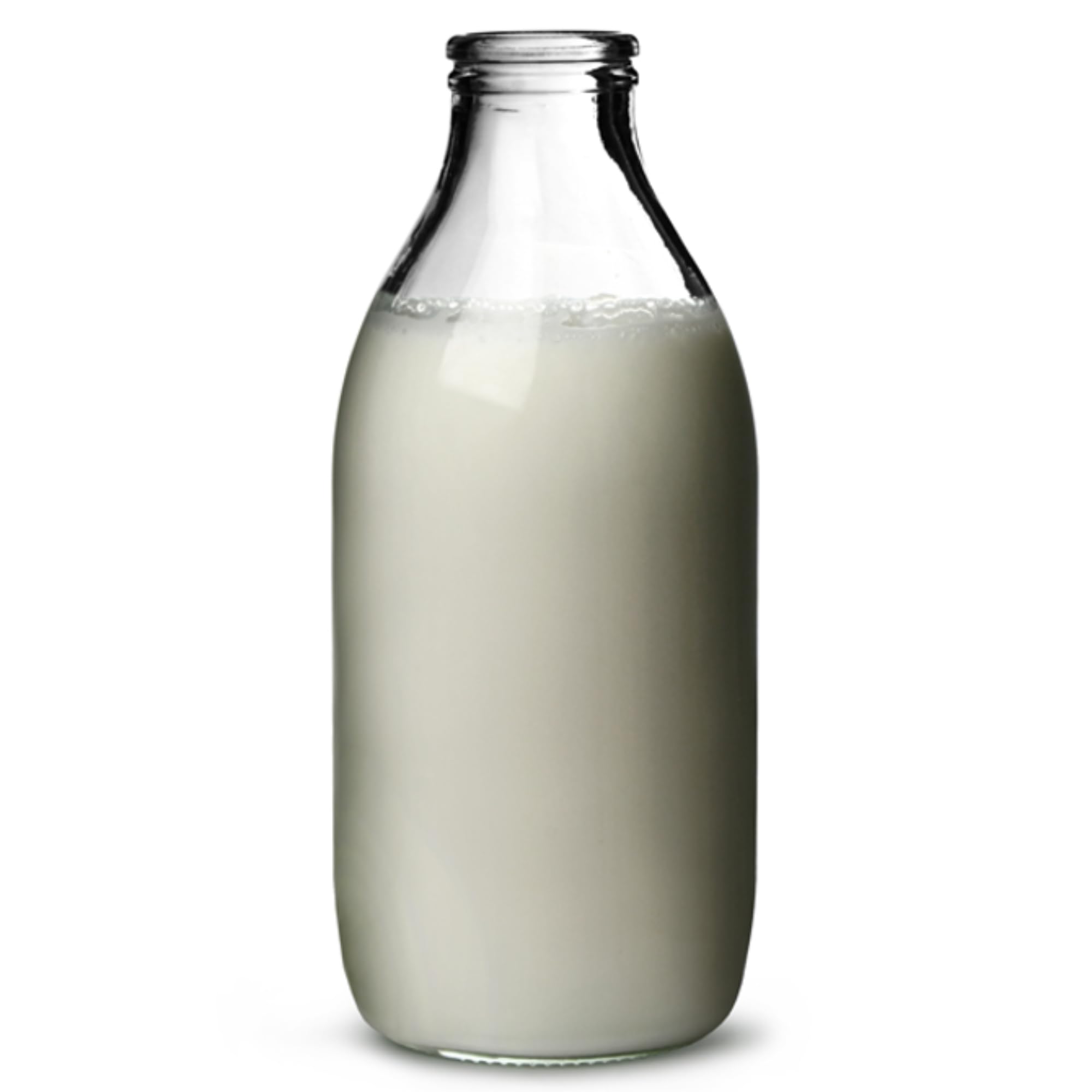 Utopia 20oz (580ml) Glass Milk Bottle – Vintage Retro Pint, Durable Soda Lime Glass, Multi-Purpose for Milk, Juice, Smoothies, Cocktails, Decorative Vase – Dishwasher Safe