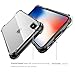 Famavala Transparency Shell Case Cover for 5.8-Inch iPhone X Smartphone [Shock Absorption] [Anti-Scratch] [Corner Protection] (Crystal)