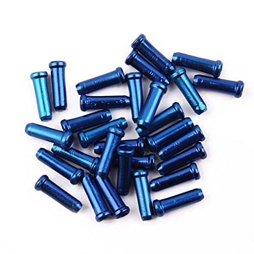 Tcplyn Premium Quality Bike Accessories Aluminium Alloy Bicycle Brake Line Cap 30 PCS Bike Derailleur Cable End Cap