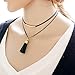 Choker Necklace Set, Doinshop 14 PCs Stretch Velvet Classic Gothic Tattoo Lace Choker