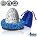 Black & White Label Company - Nest for Hatchimals Wow & Hatching Dragons - Egghead Bed Nesting 6.5” Fleece Egg Accessory Holder - for Use with Hatchimals Eggs LOL FurReal Interactive Toys - Blue