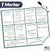 Dry Erase Meal Planner Calendar - 16