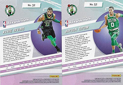 Boston Celtics Factory Sealed 20 Card Favorite Team Set Pack Featuring 2018 2019 Revolution Series Cards of Kyrie Irving, Jaylen Brown, Jayson Tatum and Gordon Hayward Plus 16 Other Cards