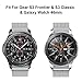 SWEES for Gear S3 Frontier/Classic Bands Metal Small & Large, 22mm Milanese Stainless Steel Replacement Wristband for Samsung S3 Smart Watch Women Men, Black, Silver, Blue, Grey, Colorful, Rose Gold