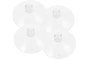 ifundom 4pcs 40mm Diameter Rubber Suction Cups Replacement for Guitar Support Stand Holder Z-shaped Guitar Support Accessorie