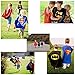 SPESS Superhero Capes and Masks 4 Pack Cartoon Satin Capes Set for Kids
