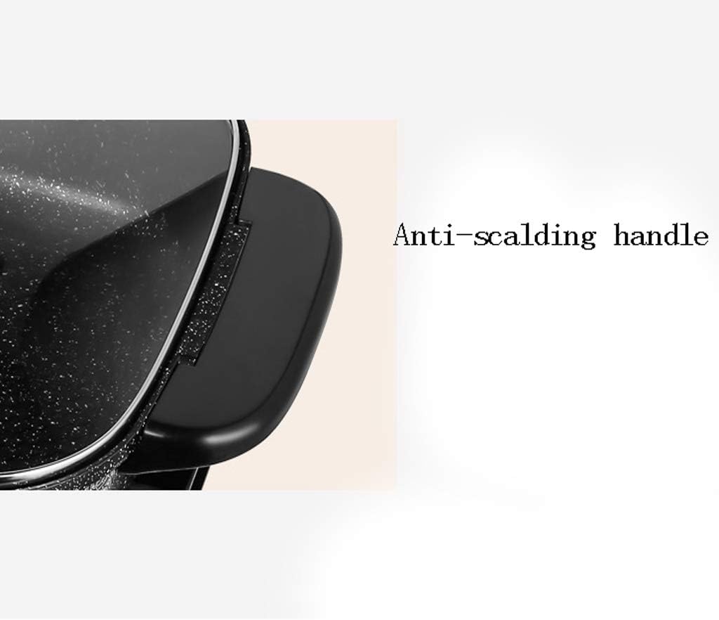 review zaizai Electric Skillet Non Stick Electric Table Grill, BBQ Barbecue Griddle, Non-Stick Griddle with Adjustable Temperature,for Indoor Outdoor 1800W