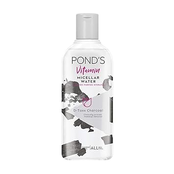 Pond's Vitamin Micellar Water D-Toxx Charcoal 105 ml
