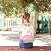The Cat Ladies Unicorn Backpack - Large Size - Dimensions 15 x 11 x 6 Great Gift for Unicorn Lovers