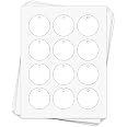 Amazon.com : 60 Printable Cardstock Hang Tags with Holes, Personalize ...